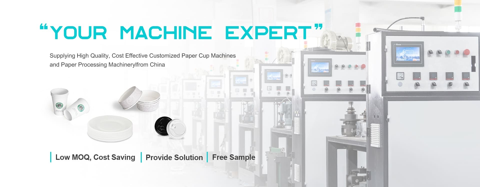 quality Paper Cup Making Machine factory