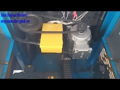 Single Plate Open cam paper cup machine test running 40ML with 85 pcs each min for india client