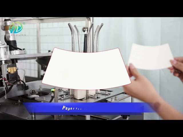 One Side PE Paper Cup Machine Paper Cup Forming Machine 85PCS/Min