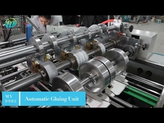 Paper Hamburger box machine design by mingyuan machinery