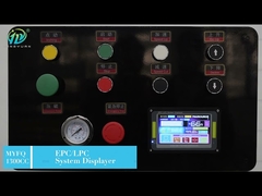 paper slitting machine for slitting the bottom paper roll