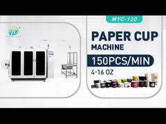 MYC-120 High Speed Double Plate Paper Cup Machine