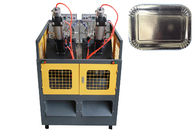 Photocell Detection Paper Plate Manufacturing Machine , Disposable Plate Making Machine