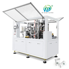 Disposable Paper Coffee Cup Making Machines With Safety Cover Ultrasonic Heater