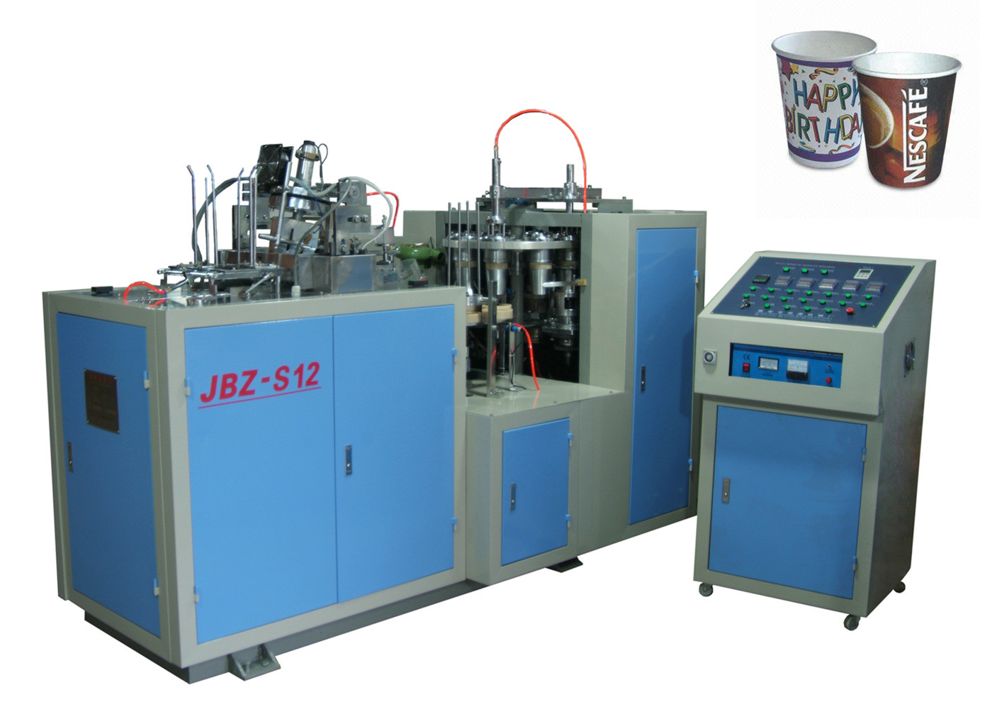 High Power Ultrasonic Automatic Paper Cup Machine