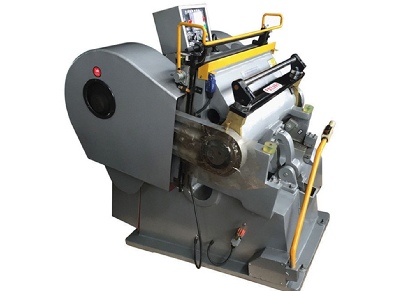 Economical Paper Die Cutting Machine , Custom Paper Die Cutter Equipment Energy Saving