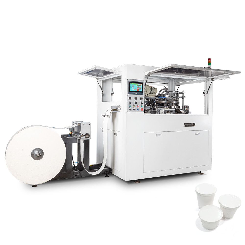 Disposable Paper Bowl Cup Lid Cover Making Machine Fully Automatic