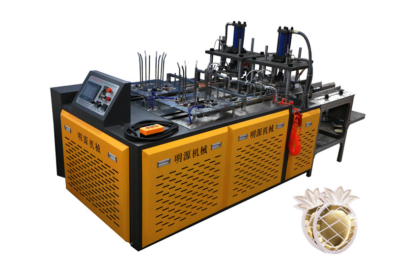 High Speed Paper Plate Manufacturing Machine With Counting And Collection System
