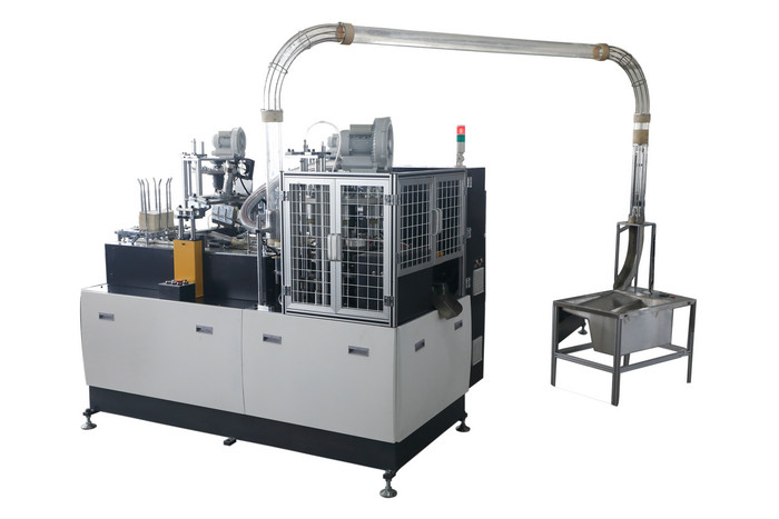 Disposable Paper Tea Cup Machine , High Speed Paper Cup Forming Machine