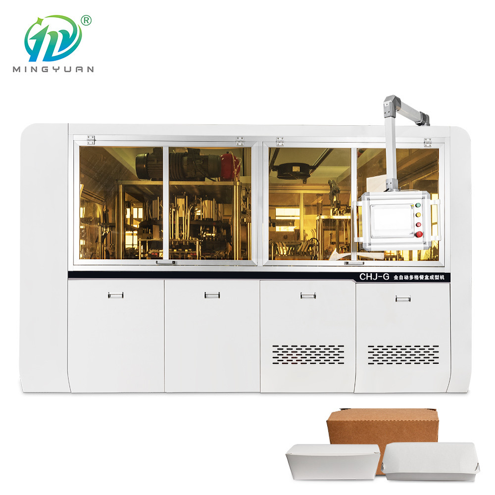 PE Coated Paper Box Making Machine 200-400g/m 1 Year Warranty Service