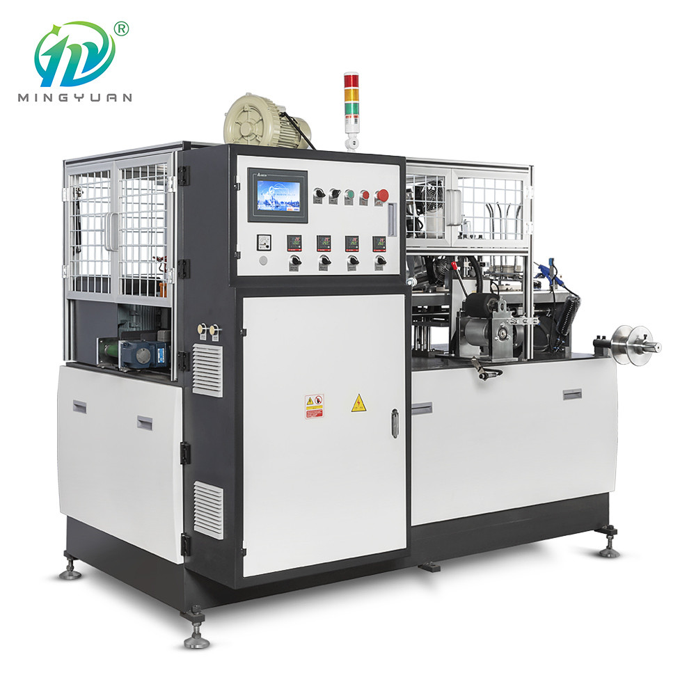 Professional Automatic Paper Cup Forming Machine Energy Saving  Speed 85 Pcs / Min