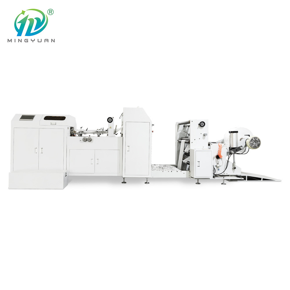 Paper Treat Bags Forming Machine Brown Paper Food Shopping Bags Machine