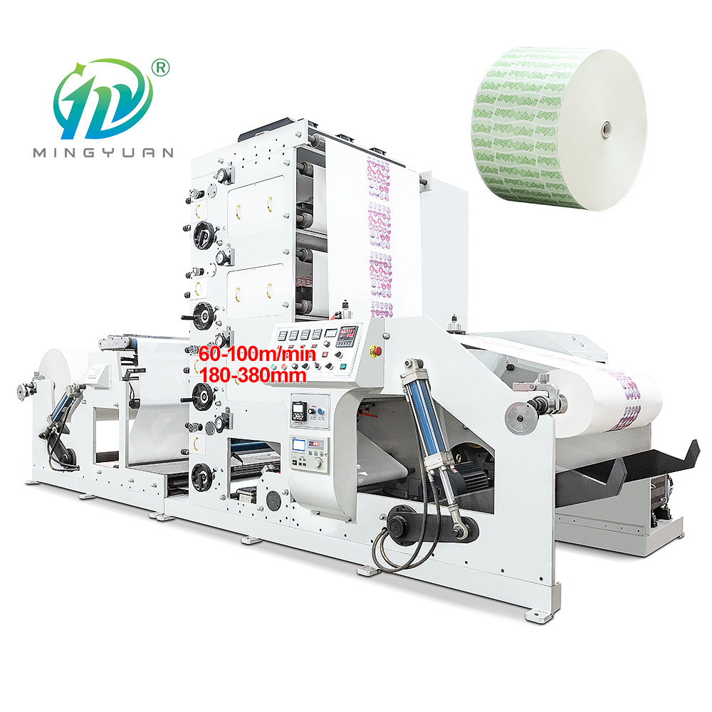 Automatic Four Color Printing Machine Speed 60-100m/min