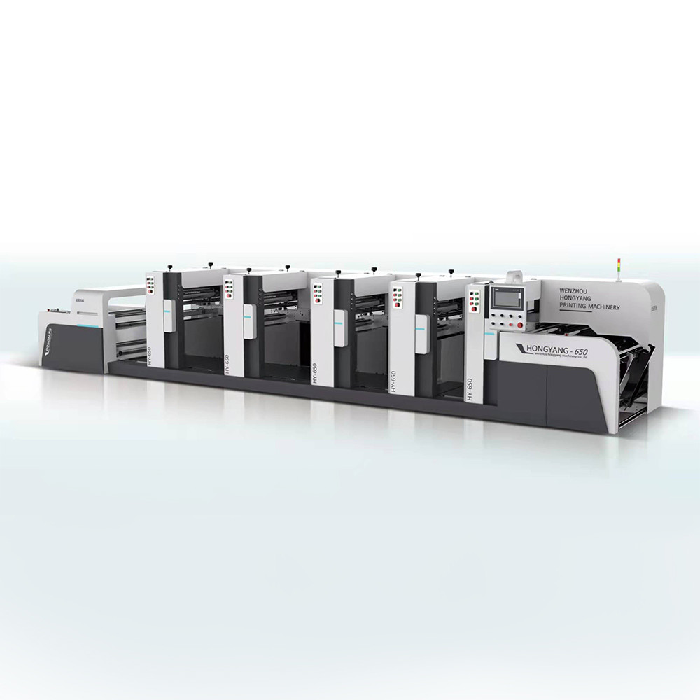 Full Automatic Paper Printing Press Equipment For Paper Coffee Sleeve